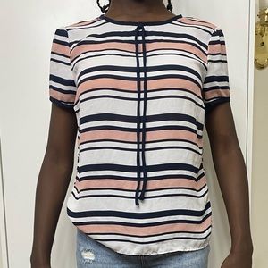 TIMING Striped Blouse